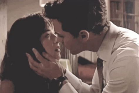 Romantic Kiss GIF - Romantic Kiss Hot - Discover & Share GIFs Romantic Kiss Gif, Movie Kisses, Laters Baby, Fifty Shades Movie, Image Couple, Buku Harry Potter, Romantic Kiss, You Complete Me, Fifty Shades Darker