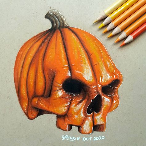 Carving out creativity this spooky season with more pumpkin drawings! 🎃 <br/> <br/>Tag us <span class='swe_meta_screenname swe_meta_screenname_prismacolor'>prismacolor</span> for a chance to be featured! Pumpkin Drawings, Prismacolor Drawing, Pumpkin Drawing, Prismacolor Art, Colored Pencil Artwork, Colored Pencil Set, Halloween Artwork, Pumpkin Art, Halloween Drawings