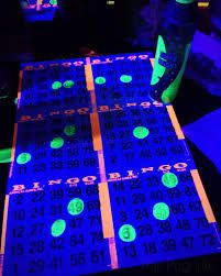 Glow in the dark bingo