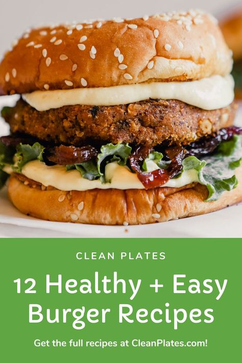 Burger lovers: These are for you! 🍔 https://www.cleanplates.com/eat/recipes-eat/burger-every-body/ Cooking Bucket List, Greek Turkey, Easy Burger Recipe, Greek Turkey Burgers, Healthy Dinner Options, Healthy Burger, Recipe Cover, Clean Plates, Easy Summer Meals