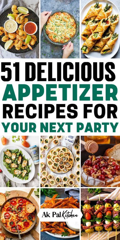 Explore our appetizer recipes for the party! From elegant bite-size appetizers to party finger foods, we've got you covered. Delight your guests with our variety of healthy finger food ideas and savory bite-size snacks. Whether you're looking for vegetarian finger foods, kid-friendly recipes, or gluten-free appetizers, our easy party appetizers are sure to impress. Get creative with gourmet bite-size treats and simple party snack ideas that are both delicious and easy to make. Entree Party Food, Appetizer Snacks Easy, Appetizer Recipes For Birthday Party, Cocktail Party Snacks Finger Foods, Gourmet Fingerfood Ideas, Simple Fancy Appetizers, High End Finger Food, 5 Minute Appetizers, Appetizer Recipes For Girls Night