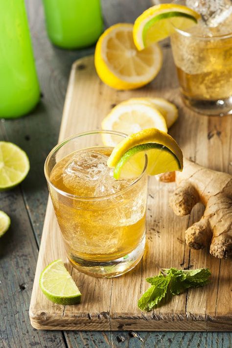 Thermomix recipe: Ginger Ale | Tenina.com Ginger Ale Recipe, Ale Recipe, Baking Recipes Healthy, Soup Recipes Healthy, Salad Recipes Healthy, Healthy Potato Recipes, Dry Martini, Cookies Healthy, Smoothies Healthy