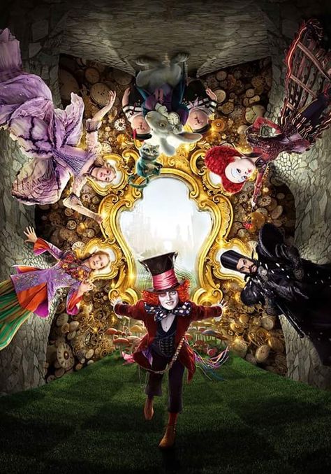 Alice In Wonderland Live Action, Anne Hathaway Movies, What Happened To Monday, Glass Movie, Alice In Wonderland Film, Alice Kingsleigh, Nostalgic Movies, Alan Rickman Movies, Alice In Wonderland Poster