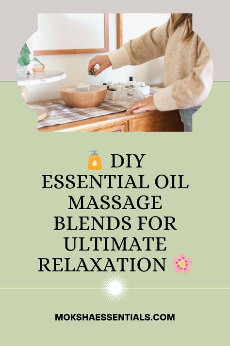 💆‍♂️ Soothe & Relax: DIY Massage Oils for a Perfect Self-Care Day 🕯️ Essential Oil Massage Oil Diy, Homemade Massage Oil Recipes, Homemade Massage Oil, Massage Oils Recipe, Diy Massage Oil, Massage Oil Blends, Diy Massage, Massage Place, Self Care Day