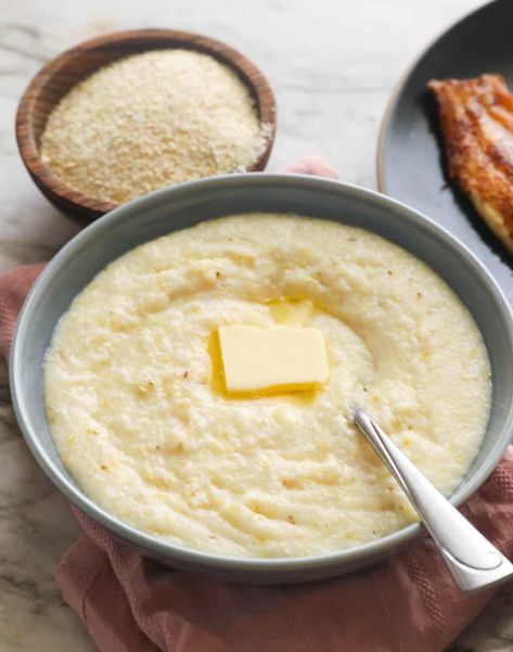 How to Cook Stone-Ground Grits Are Grits Healthy, Stone Ground Grits, Soul Food Recipes, How To Cook Grits, Oven Baked Bacon, Perfect Hard Boiled Eggs, Grits Recipe, Veggie Delight, Comfort Food Southern