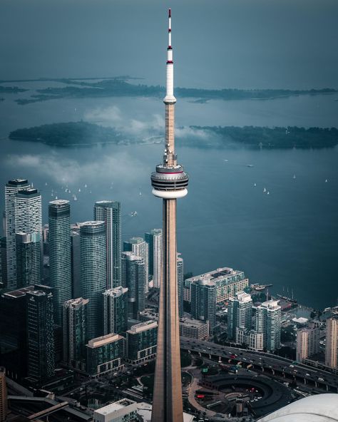 CN Tower Toronto Canada (5162x6453) Wallpaper Toronto, Toronto Architecture, Toronto Photos, Toronto City, Chandelier For Living Room, Dining Room Study, Travel Pictures Poses, Bedroom Lamp, Living Modern