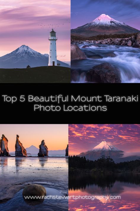 Photos of Mount Taranaki in New Zealand at sunset and sunrise Mount Taranaki, New Plymouth New Zealand, Tawharanui New Zealand, Mt Taranaki, Taranaki New Zealand, Waitakere Ranges New Zealand, Lake Tekapo New Zealand, Mt Taranaki New Zealand, Mount Taranaki New Zealand