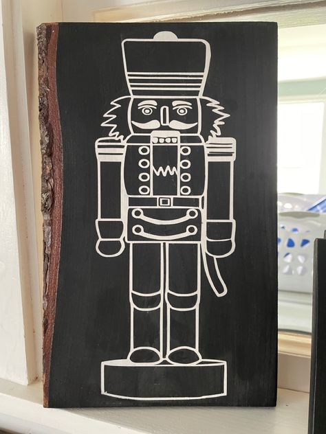 Nutcracker Chalkboard Art, Gingerbread Chalkboard Ideas, Xmas Chalkboard Ideas, Christmas Chalkboard Art Easy, Christmas Chalk Art, Christmas Chalkboard Ideas, Window Drawings, Chalk Designs, Work Signs