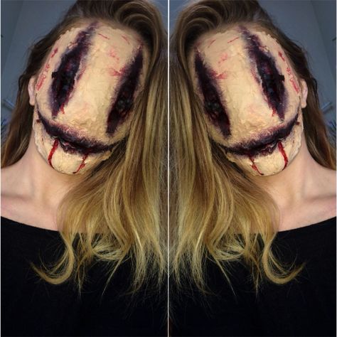 Scary Gore Makeup, Halloween Makeup Sfx Scary, Gore Halloween Makeup Looks, Creepy Halloween Makeup Ideas Scary, Special Fx Makeup Ideas, Halloween Gore Makeup, Scary Special Effects Makeup Horror, Sfx Gore Makeup, Sfx Makeup Ideas Scary Halloween