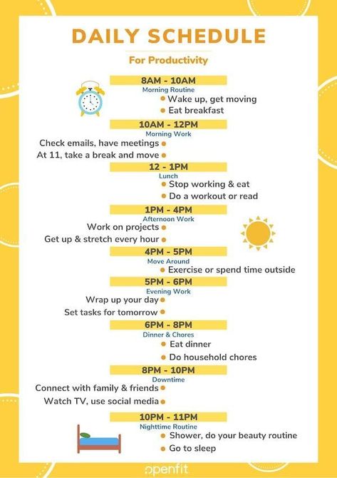 Work From Home Schedule, Chore Organization, Housekeeping Schedule, Routine Schedule, Daily Routine Schedule, Daily Routine Planner, Weekly Routine, Routine Ideas, Productive Habits