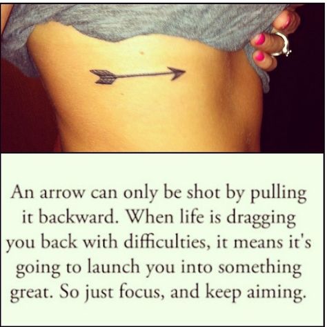 Arrow tattoo on my side. If I ever got a tattoo I'd want something along the line of this Thigh Piece Tattoos, Tattoo Ribs, Meaning Of Arrow Tattoo, Arrow Tattoos For Women, Tattoo Arrow, Rib Tattoos For Women, Arrow Tattoo Design, Tattoo Simple, Trendy Tattoo