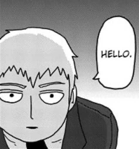 Manga Official Art, Reigen Arataka, Mob Physco 100, Silly Images, Reaction Pics, Pics Art, One Punch Man, Funny Me, Reaction Pictures