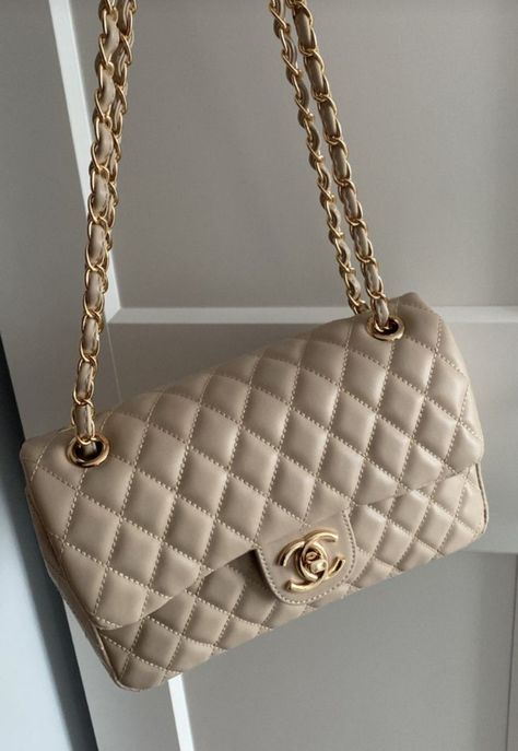 Aesthetic Chanel, University Bag, Spring Purses, Ladies Bag, Bag Aesthetic, Purses For Women, Underarm Bag, Chanel Bag, Make Up