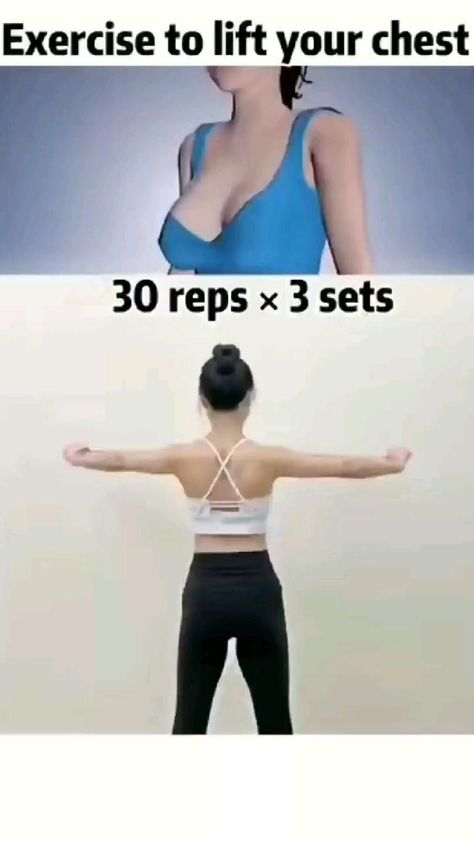 "Exercises to strengthen abdominal muscles and improve posture #AbdominalPosture #StrongBack #PhysicalBalance" Breast Lift Exercise, Body Weight Leg Workout, Breast Workout, Quick Workout Routine, Workout Without Gym, Bodyweight Workout Beginner, Weight Workout Plan, Chest Workout, Gym Workout Tips