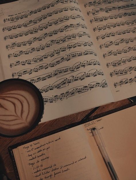 Music Subject Aesthetic, Music Major College Aesthetic, Band Teacher Aesthetic, Composing Music Aesthetic, Coffee Music Aesthetic, Music Composer Aesthetic, Euphonium Aesthetic, Musical Notes Aesthetic, Music Theory Aesthetic