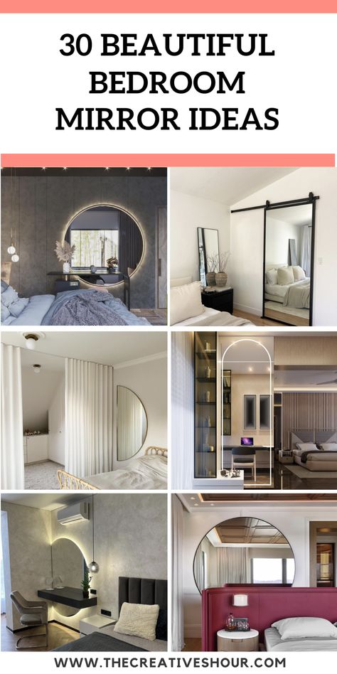 30 Amazing Bedroom Mirror Ideas For Spacious Look Large Wall Mirror With Light, Mirror Over Bed Ceiling Bedroom, Giant Mirror Bedroom With Lights, Bedroom Mirror Design, Ceiling Mirror Above Bed Couple, Mirror Living Room, Ceiling Mirror Bedroom Couple, Large Rectangle Mirror, Bed Images