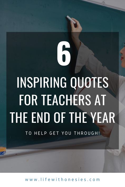 Here's some motivation to get you through the end of the school year! These quotes will remind you why you became a teacher in the first place and how to find that inspiration to keep trucking on until the last day of school. Last Year Of College Quotes, End Of School Year Quotes, School Year Quotes, Last Year Of College, End Of Year Quotes, Countdown Quotes, Motivational Quotes For Teachers, Quotes For Teachers, Teacher Tired