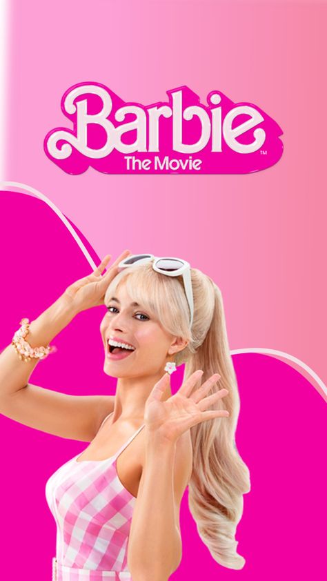 🩰 Barbie Wallpaper 2023, Barbie Movie Wallpaper, Barbie Movie Poster, 2023 Wallpapers, Barbie Nostalgia, Barbie Wallpaper, Barbie 2023, Barbie The Movie, Movie Merchandise