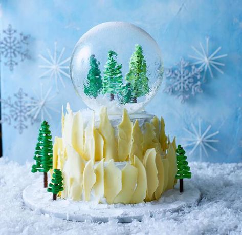 Sugar Dome, Globe Decoration, White Food Coloring, Triangle Template, Sugar Glass, Meringue Cake, Recipes For The Family, Chocolate Roll, White Cheese