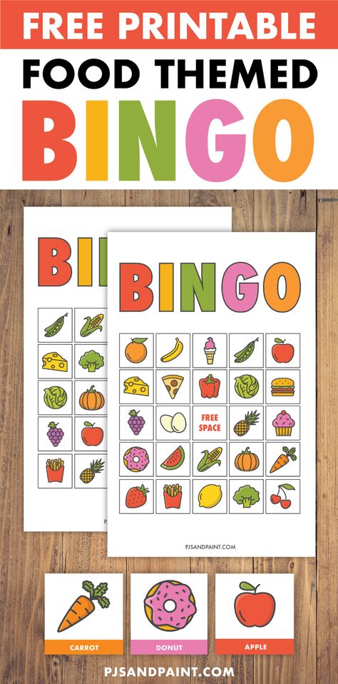 Aistear Food Theme, Food Group Sorting Free Printable, Food Groups Preschool Free Printables, Favorite Food Activity Preschool, Food Pyramid For Preschool, Kindergarten Bingo Free Printable, Fruit Puzzle Free Printable, Food Theme Crafts For Kids, Healthy Eating Theme Preschool