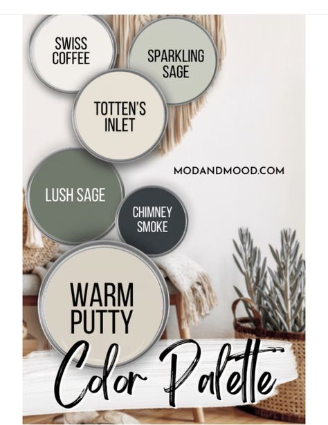 Whole Interior Paint Colors, Farmhouse Colors, How To Start Painting, Farmhouse Kitchen Colors, Home Color Palette, Family Room Paint Colors, Painting Walls, House Paint Interior, Farmhouse Paint Colors