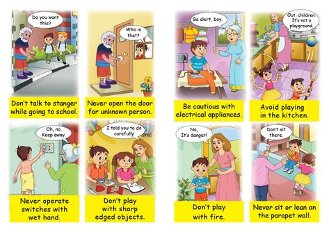 Safety Clipart, Safety At Home, Safety Rules For Kids, Home Posters, 72 Hour Kits, Safety Awareness, Safety Posters, Safety Precautions, Zombie Survival