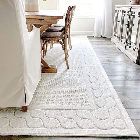 My Texas House by Orian Indoor/Outdoor Picket Fences Area Rug, 9' x 13', Natural Home & Kitchen - Home Decor - Area Rugs -  Runners & Pads - Area Rugs #decor #rugs Orian Rugs, My Texas House, Picket Fences, White Lounge, Texas House, Unique Farmhouse, Home On The Range, Natural Area Rugs, Artisan Rugs