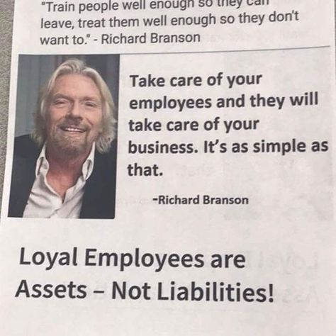 Untitled Richard Branson Quotes, Leadership Tips, Personal History, Richard Branson, Occupational Health And Safety, Work Quotes, Business Finance, Social Platform, Take Care Of Yourself