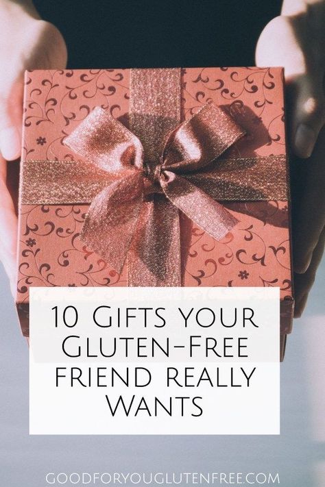 10 Gifts Your Gluten-Free Friend Really Wants #glutenfree What To Get Your Boyfriend, Gift Ideas For Guys, Gluten Free Gifts, Gluten Free Travel, Free Christmas Gifts, Gluten Free Christmas, Free Friends, Delicious Gluten Free Recipes, Clever Gift