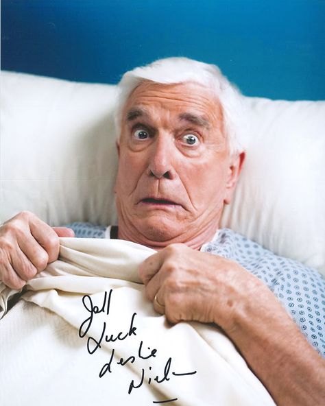 Leslie Nielsen Leslie Williams, In Memorian, Leslie Nielsen, Actor Studio, People Of Interest, British Comedy, Charming Man, Book People, Face Expressions