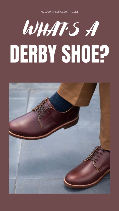 When we’re discussing Oxfords vs. Derbys and referring back to the history behind each, we have to argue that Derbys are winning. Derbys are pretty much synonymous with sneakers for men who prefer wearing something relaxed and easy-going but want to appear polished and put-together at the same time. #shoecast #Shoes #ShoeLove #ShoeStyle #ShoeAddict #FashionShoes #Footwear #ShoeObsession #Sneakers #HighHeels #Boots #FlatShoes #SandalSeason #ShoeInspiration #ShoeGoals #ShoeOfTheDay Highheels Boots, Derby Shoe, Shoe Inspiration, Sneakers For Men, Your Shoes, Easy Going, Derby Shoes, Shoe Obsession, Shoe Style