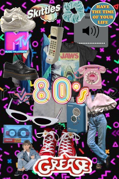 Retro Clothes 80s, 80s Aesthetic Outfits, 80s Aesthetic Retro, Hippy Aesthetic, 80s Inspired Outfits, 80s Birthday Parties, Aesthetic 80s, 1980s Fashion Trends, Childhood Memories 80s