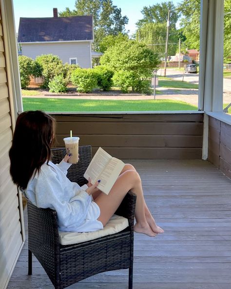 Defend The Dawn, Aesthetic Porch, Reading Pose, Defy The Night, Book Buying Ban, Slow Life Aesthetic, Book Buying, Christian Vision Board, Booktok Aesthetic