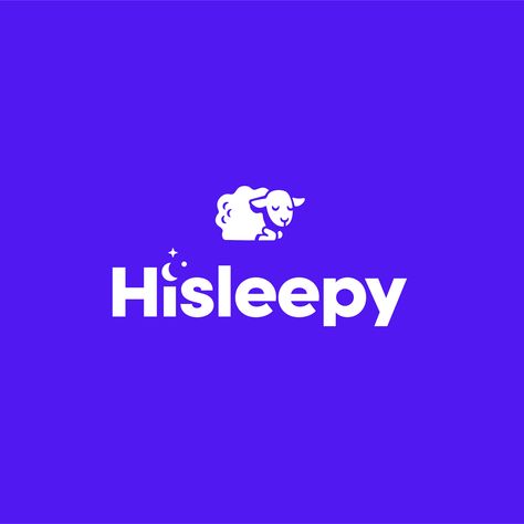 Sleep Graphic Design, Sleep Logo Design, Sleep Branding, Sleep Icon, Sleeping Sheep, Sleep Logo, Love Logo Design, Daycare Logo, Sheep Logo