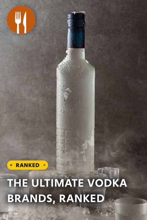 From Agent 007 to the "Big Lebowski," vodka drinks can be found in our favorite movies and throughout popular culture. In fact, the two top-selling spirit companies in the United States in 2019 and 2020 were vodka brands, per the American Association of Wine Economists.  #vodka #ranked #brands Assume The Best, Expensive Vodka, Reyka Vodka, Effen Vodka, How To Make Vodka, Pinnacle Vodka, Best Vodka, Skyy Vodka, Vodka Brands