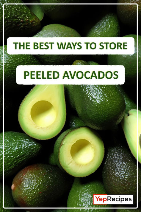 Recommended and Not Recommended Ways to Store Peeled Avocado How To Keep Avocados Fresh, How To Keep Avocados From Turning Brown, How To Tell If A Avacado Is Ripe Tips, How To Keep An Avocado From Browning, How To Keep Avacoda From Turning Brown, Go Browns, Tasty Dishes, Avocado, Turn Ons