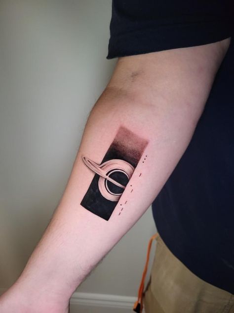 Interstellar Tattoo, Physics Tattoos, Caduceus Tattoo, Bridge Tattoo, Trippy Tattoo, Cosmic Tattoo, Night Tattoo, Forearm Band Tattoos, Movie Tattoos