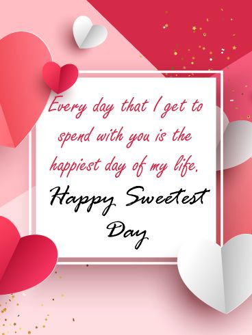 Happy Sweetest Day, Birthday Reminder, Birthday Calendar, Sweetest Day, Paper Hearts, Day Of My Life, Love Notes, Birthday Greetings, Happy Friday