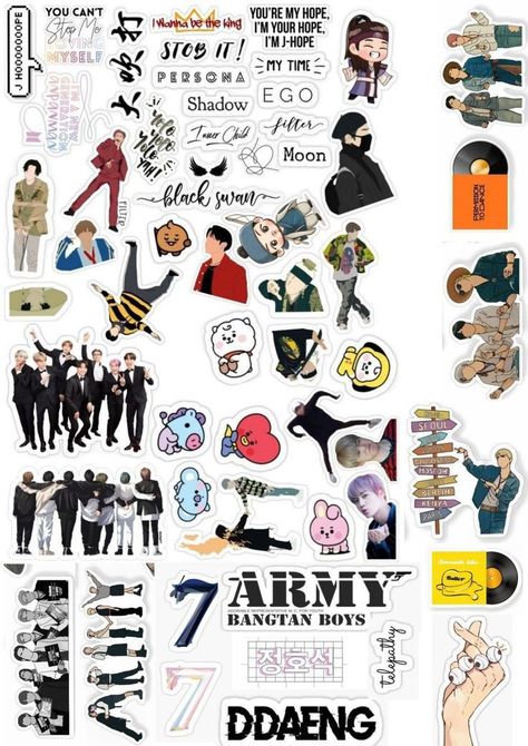 Bts Stickers Printable, V Stickers, Bts Signatures, Bts Printable, Happy Birthday Logo, Bts Sticker, V Chibi, Bts Texts, Pop Stickers