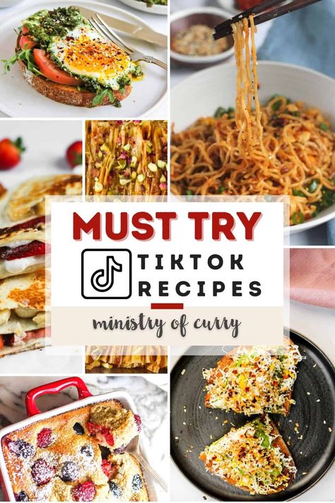 From Baked Oats and Pesto Eggs To Tortilla Wraps and Air Fried Banana Split here are the MUST TRY TikTok Recipes that went viral. #ministryofcurry #trendingrecipes #tiktokrecipes Famous Tiktok Recipes, Tokit Omni Cook Recipes, Tic Toc Recipe, Viral Recipes Tiktok, Tik Tok Recipes Dinner, Viral Tik Tok Recipes, Viral Tiktok Food Recipes, Food Trends 2023, Fried Banana Split