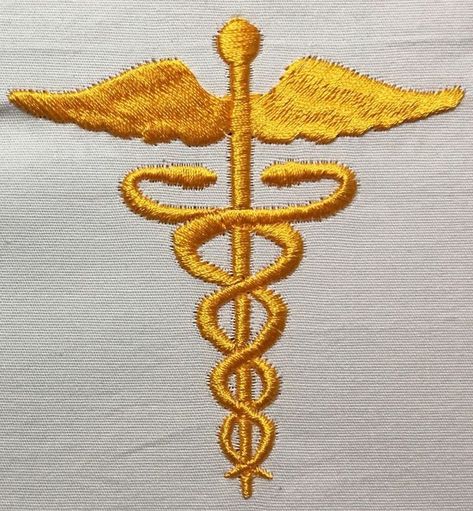 Embroidery Medical, Medical Embroidery, Embroider Ideas, Medical Design, Hand Embroidery Design, Sewing Embroidery Designs, Star Stitch, Logo Embroidered, Nurse Gifts