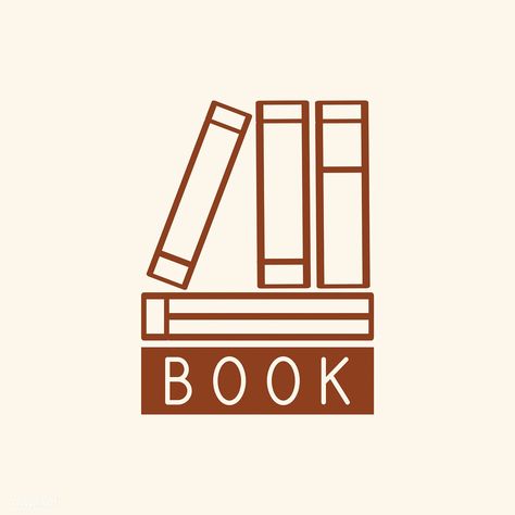 Bookstore and papers logo vector | free image by rawpixel.com / Chayanit Nice Logo Design, Book Cafe Logo Ideas, Book Logo Design Ideas, Logo Bookstore, Publishing House Logo, Bookshop Logo Design Ideas, Book Store Logo, Bookshop Logo, Bookstore Logo