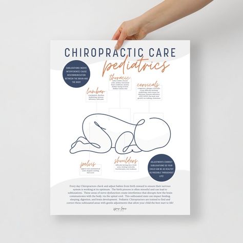 Pediatric Chiropractic Office, Pediatric Chiropractic, Chiropractic Assistant, Chiro Office, Chiropractic Marketing, House Products, Chiropractic Adjustment, The Nervous System, Chiropractic Care