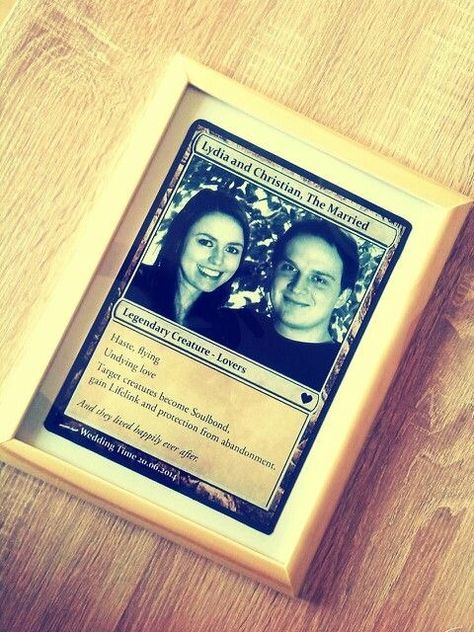 Magic The Gathering Valentines, Diy Mtg Gifts, Diy Magic The Gathering Gifts, Magic The Gathering Gifts Diy, Mtg Gift Ideas, Magic The Gathering Wedding Ideas, Magic The Gathering Gift Ideas, Magic The Gathering Decor, Diy Magic The Gathering