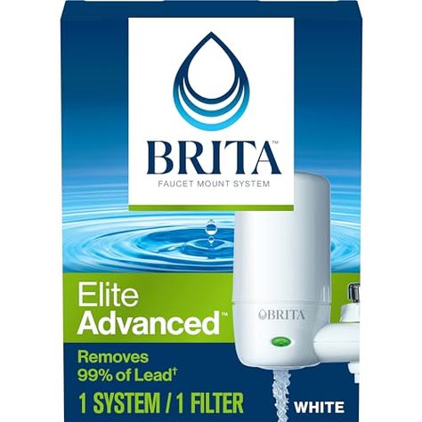 Brita Pitcher, Brita Water Filter, Brita Filter, Filtered Water Faucet, White Faucet, Soda Makers, Water Filters System, Reusable Water Bottles, Water Faucet