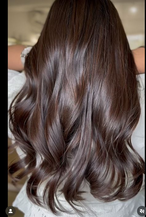 Hot Cocoa Hair Color, Chocolate Babylights On Dark Hair, Chocolate Brown Global Hair Color, Dark Brown Global Hair Colour, Global Hair Colour For Indian Skin Brown, Brown Hair Solid, Brown Global Hair Color, Cocoa Brown Hair Color, Global Hair Color For Indian Skin Tone