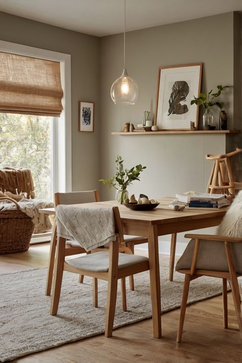 Discover how Sherwin Williams Passive paint creates a serene Scandinavian sanctuary. Simplify your space with calming tones and peaceful vibes. #ad     #Colortrend #wallpaint2024  #color2024  #DIYpainting  ##DIYhomedecor  #Fixhome Sanctuary Sherwin Williams, Scandinavian Paint Colors, Alder Wood Kitchen Cabinets, Scandinavian Color Palette, Neutral Gray Paint, Kitchen Color Trends, Solid Wood Kitchen Cabinets, Red Cabinets, Calming Spaces