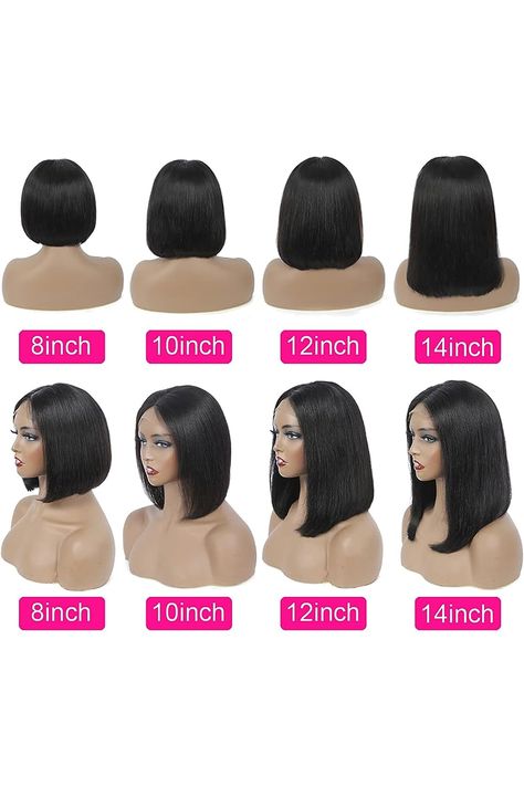 Arlalgce Bob Wig Human Hair-150% Density Lace Front Wigs Human Hair Short Bob Wigs -13x4 Lace Frontal Wigs Human Hair Lace Front Wigs Pre Plucked With Baby hair For Black Women (12inch Natural Color) Hair For Black Women, Human Hair Lace Front Wigs, Hair Lace Front Wigs, Lace Front Wigs Human Hair, Wigs Human Hair, Short Bob Wigs, Bob Wig, Hair Lace, Hair Short