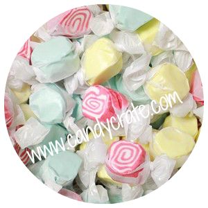 Salt Water Taffy Salt Water Taffy Aesthetic, Taffy Aesthetic, Carnival Snacks, Saltwater Taffy, Buttered Popcorn, Dessert Treats, Red Licorice, Taffy Candy, Salt Water Taffy