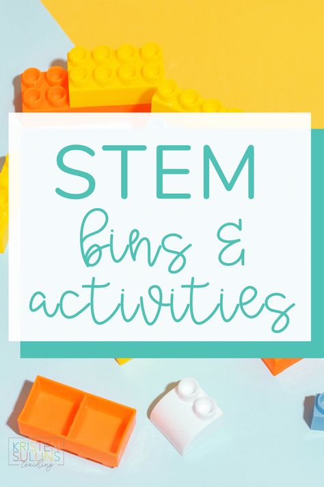 Stem Bins, Activities For First Grade, Work Bins, Morning Work Activities, Craft Cabinet, Early Finishers Activities, Elementary Library, Foundational Skills, First Grade Classroom